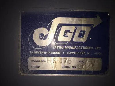 USED JAYGO HS-375