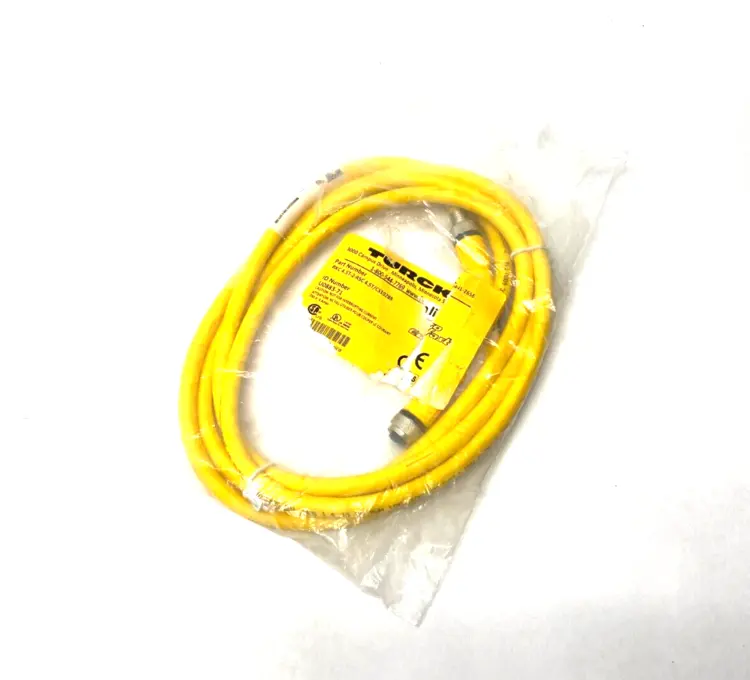 Used TURCK EUROFAST DOUBLE ENDED M12 CORDSET Cable & Wire | Maverick Industrial Sales #1113646