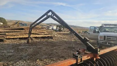 USED STERLING 12' COIL TYPE PLOW PACKER WITH GOOSENECK HITCH