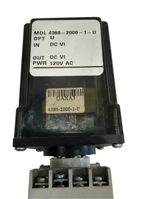 USED ACTION PAK MDL 4380-2000-1-U SIGNAL CONDITIONER MDL 438020001U