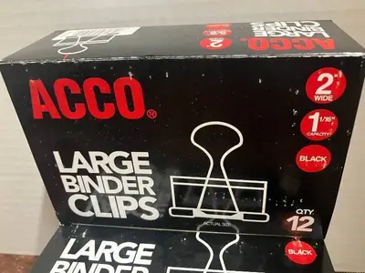 Large Binder Clips