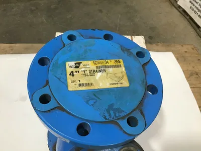 Apollo 125YF04P125E YCF SERIES 4″ CLASS 125 CAST IRON WYE STRAINER