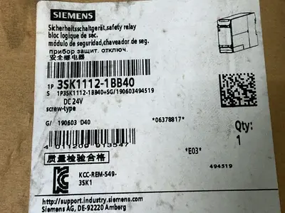 Used SIEMENS 3SK11121BB40 Relays & Switches Ohio US | HGR 24 #1545330