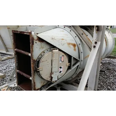 2000 CFM Used Filter Receiver Dust Collector Bin Vent With Platform, 855 Sq Ft