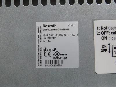 Rexroth VDP40.3DFN-D1-NN-NN Touch Display IndraControl VDP 40 1024 x 768 Used