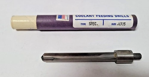 CJT KoolCarb Carbide Tipped Coolant Feeding Drill Bit .4375