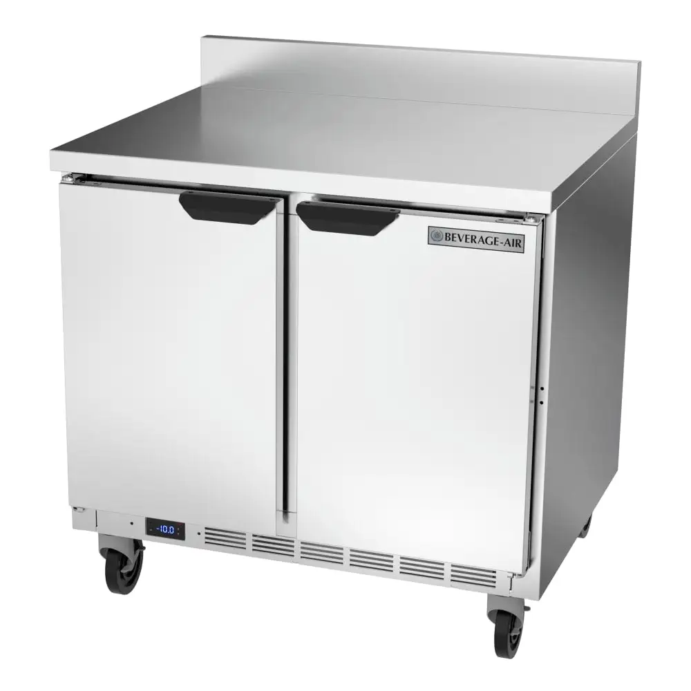 Beverage-Air WTF36AHC-FIP 36" W Worktop Freezer W/ (2) Section & (2) Doors, 115v