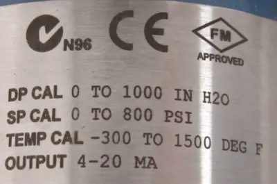 NEW ROSEMOUNT 3095MA3CAB010AA1110BS2N008 TRANSMITTER