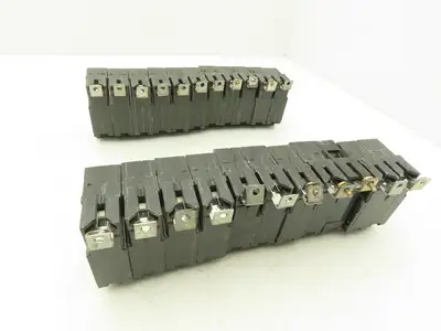 General Electric THQB1120 Circuit Breaker 1-Pole 20A Screw In 120/240V Lot of 22
