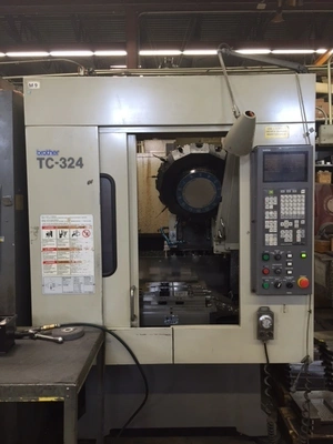 BROTHER TC-324 DRILL & TAPPING CENTER Machining Centers, Vertical | Asset Exchange Corporation (1)
