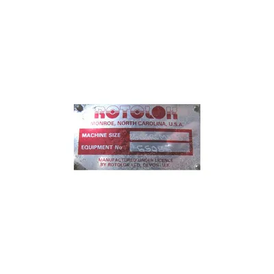 USED 10" X 14" ROTOLOK BLOW THROUGH AIRLOCK BLOWING SEAL