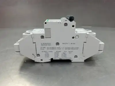 USED Schneider Electric C60 4A MULTI 9 CIRCUIT BREAKER, 1 POLE, 277VAC
