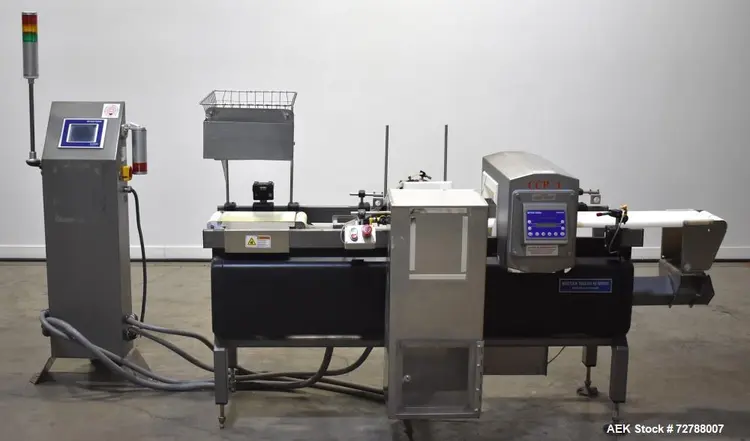 Used METTLER-TOLEDO XE Checkweighers - Combination Metal Detector Illinois US | Aaron Equipment #86663
