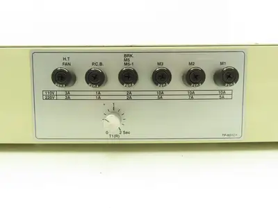 Transpak TP-601D1 Controller Beta Plus Packaging Machine W Fuses 110/220