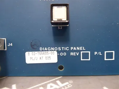 Emerson 02-766405-00-00 Diagnostic Panel Board Rev. B PL/G AT 025 Used
