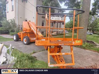 Used 1985 CALAVAR CONDOR 46N Telescopic Boom Lifts Michigan US | Proxy Equipment #1426064