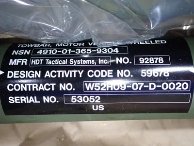 Used HDT TACTICAL SYSTEMS INC 4910013659304 Material Handling (misc) Ohio US | HGR 24 #927760