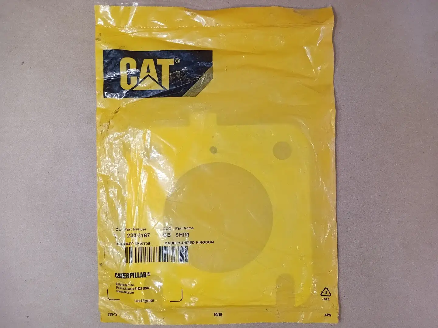NEW CATERPILLAR 233-5167