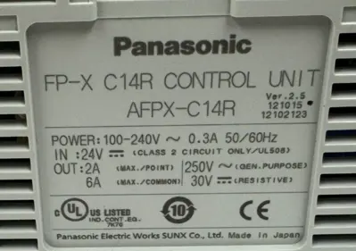 NEW PANASONIC FPWINGRI-EN2