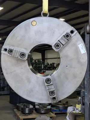BISON 20" 3-JAW FLAT BACK MOUNT Chucks Used 3-Jaw | N & R Machine Sales (1)