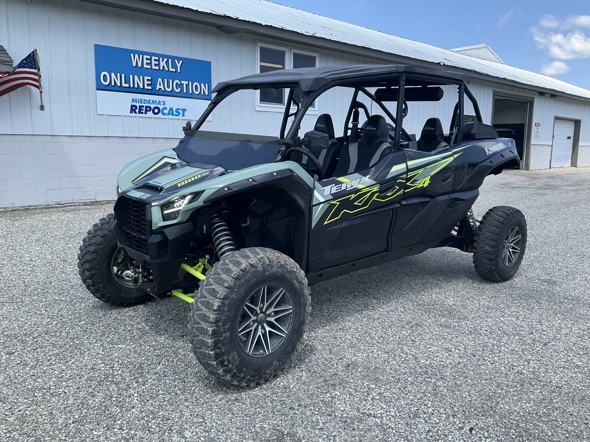 Used 2024 KAWASAKI KRT 1000 Utility Vehicles Michigan US | Miedema Asset Management Group #1330223