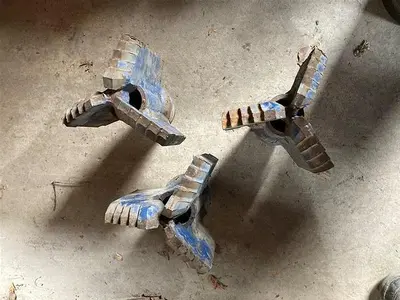New | in-Stock AFTERMARKET 7" (78MM) 3 WING STEP DRAG BITS Drills Pennsylvania US | East West Machinery & Drilling #1416011