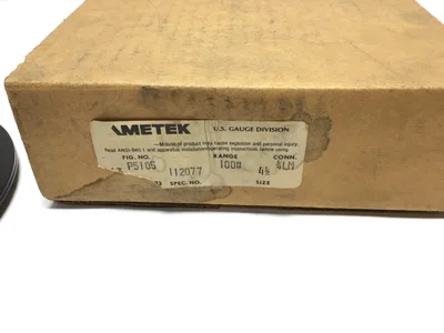 Ametek P5105 112077  4.5″ Pressure Gauge 100#