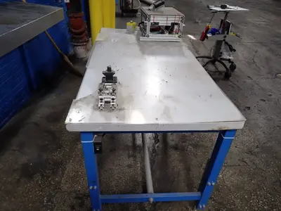 60" X 30" Industrial Workstation