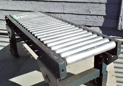Conveyor, Roller, 12" X 36" Galvanized, 1-3/8" Diameter #S743637
