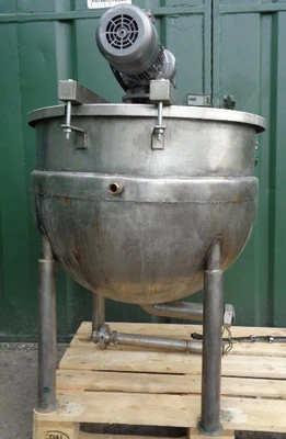 225L S/S Hemis Anchor Scraped Mixing Tank 0.55Kw