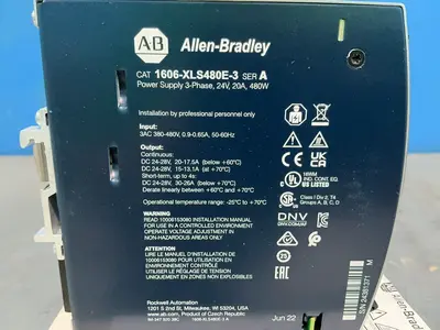 Used 2022 ALLENBRADLEY 1606XLS480E3 DIN Rail Power Supplies Ohio US | HGR 24 #1545327