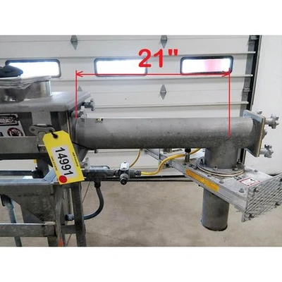 Metalfab 4 in. SS Screw Feeder