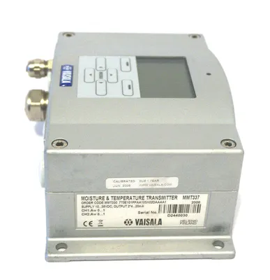 VAISALA SENSOR SYS MMT337 MOISTURE & TEMPERATURE TRANSMITTER MMT337