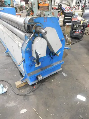 8' x 1/4" E.G. HELLER MODEL MSMS2530X7 INTIAL PINCH PLATE ROLL