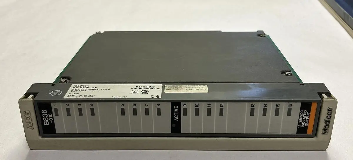 Used MODICON AS-B836-016 PLC Input & Output Ohio US | Surplus Asset Holdings #1236934