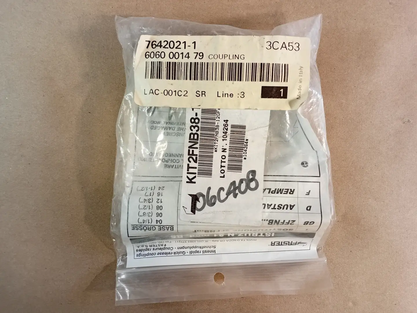 NEW ATLAS COPCO 6060001479