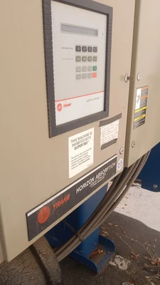 550 Ton, Trane, Horizontal Liquid Absorption Chiller, 2-stage, 2003
