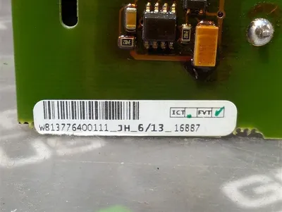 ICT / FVT W813776400111 Contactor Coil Assembly W813376390121 A03 Used