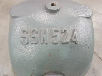 Split Pillow/ Plummer Block Bearing Housing SSN524, 4-7/16" Shaft Diameter