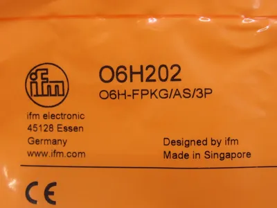 NEW IFM O6H-FPKG/AS/3P-O6H202 SENSOR O6HFPKGAS3P O6H202
