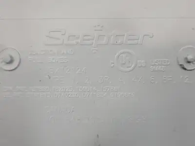 USED SCEPTER JBX12124
