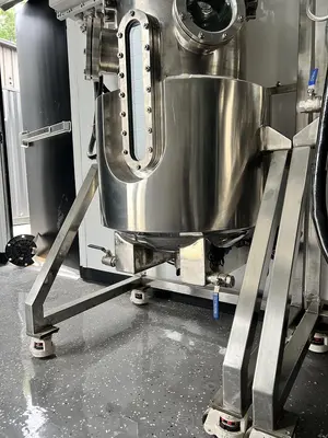 (2) 100 L Crystallization Reactor with Agitators and Controller