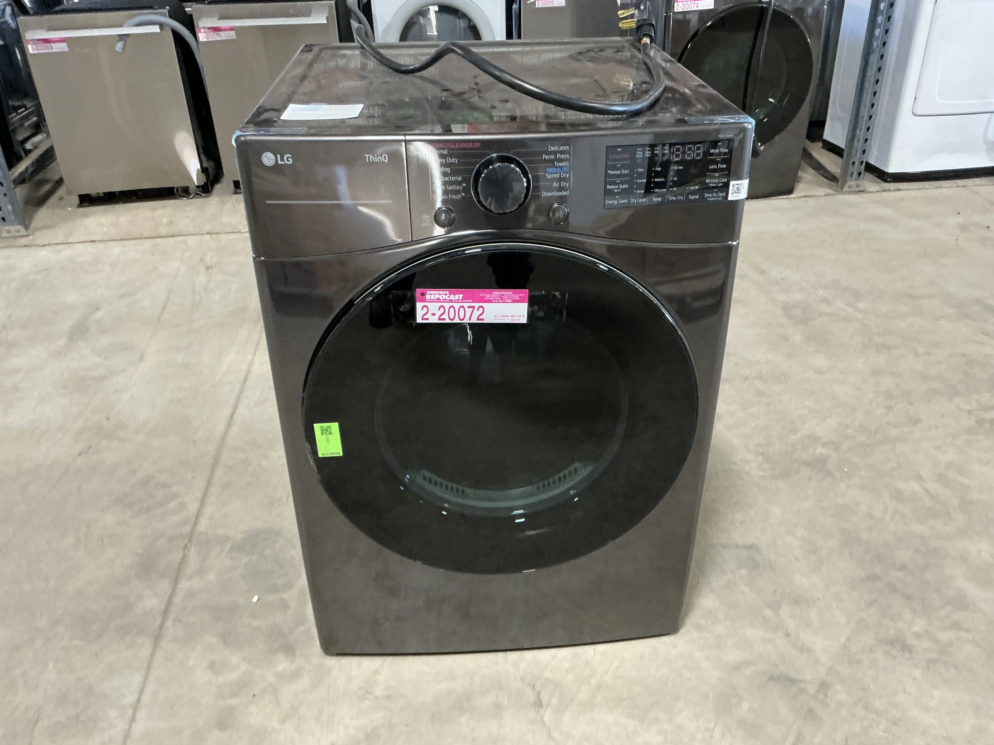 Used LG DLEX4080B Residential Appliances Michigan US | Miedema Asset Management Group #1577974