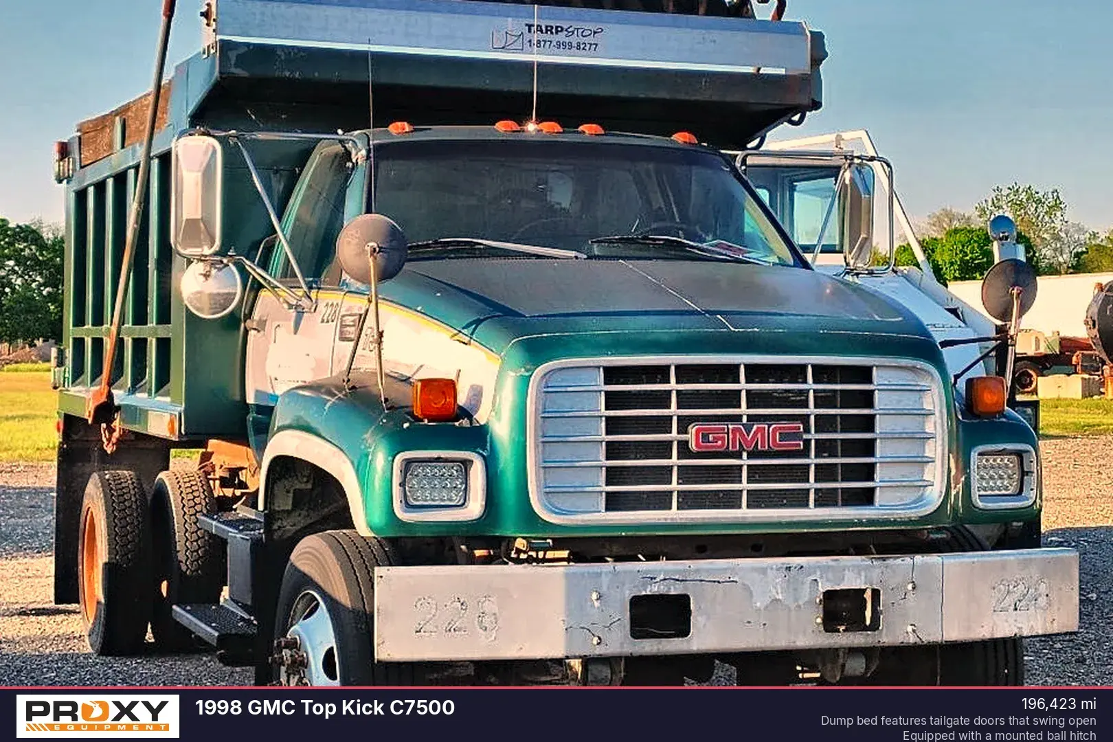 Used 1998 GMC TOP KICK C7500 Dump trucks Michigan US | Proxy Equipment #1378326