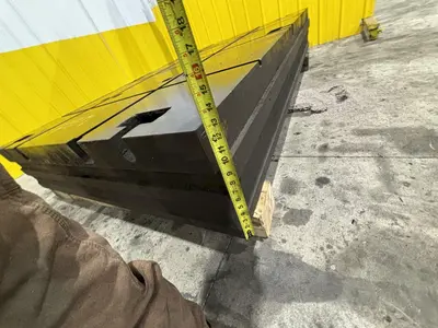 60" X 90.5" X 13" T SLOTTED FLOOR PLATE: STOCK 11835