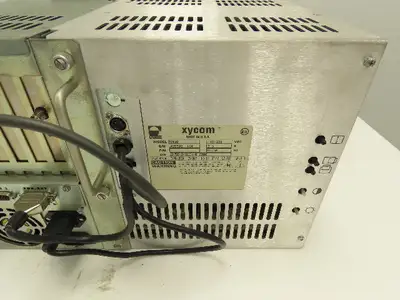 Xycom 9450 PC/AT Computer Operator Interface HMI Screen Monitor Keypad Control