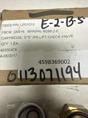 New | in-Stock DMP M266-2-E/MPL065 Pump & Valve Parts Ohio US | Surplus Asset Holdings #1247096