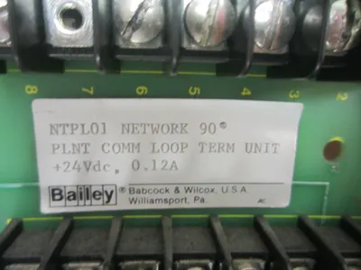 ABB NTPL-01 PC Board Termination Unit NTPL01