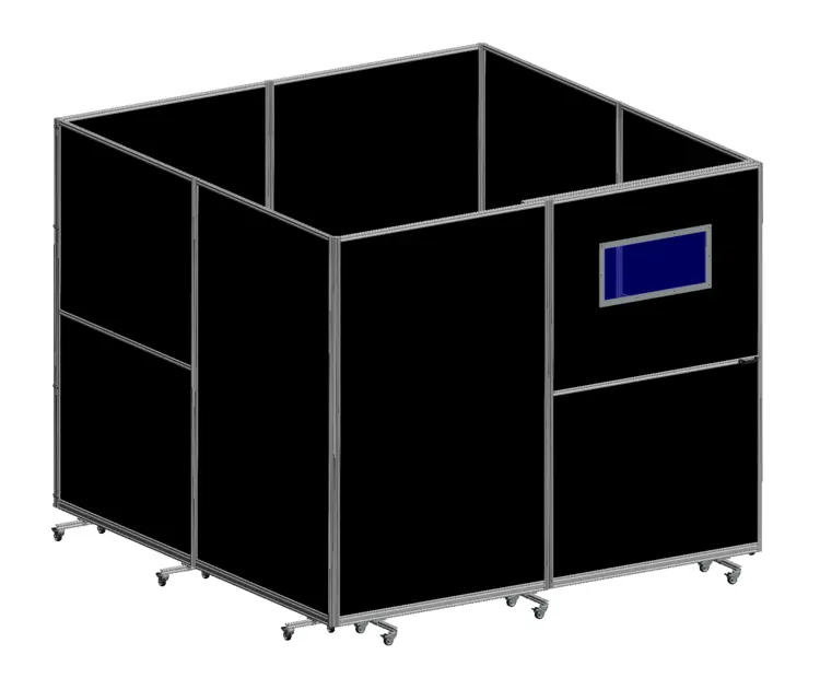 New | Build-to-Order LASERVISION PN – BFS.M5P06.8×8 Enclosures South Carolina US | Li10 Laser #946360