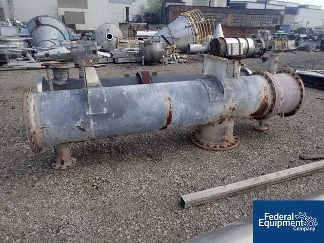 Used Thermotran 239 Sq Ft Thermotran Heat Exchanger, S/S, 150/150# Heat Exchangers Ohio US | Federal Equipment Company #126160